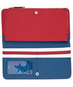 Loungefly Americana Star Studded Quilted Wallet