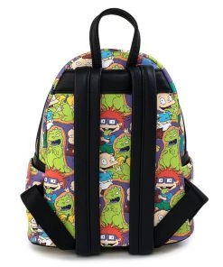 Loungefly Rugrats Reptar Bar All Over Print Mini Backpack 7 Loungefly Rugrats Reptar Bar All Over Print Mini Backpack