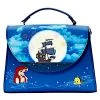 Loungefly The Little Mermaid Ariel Fireworks Glow In The Dark Crossbody Bag