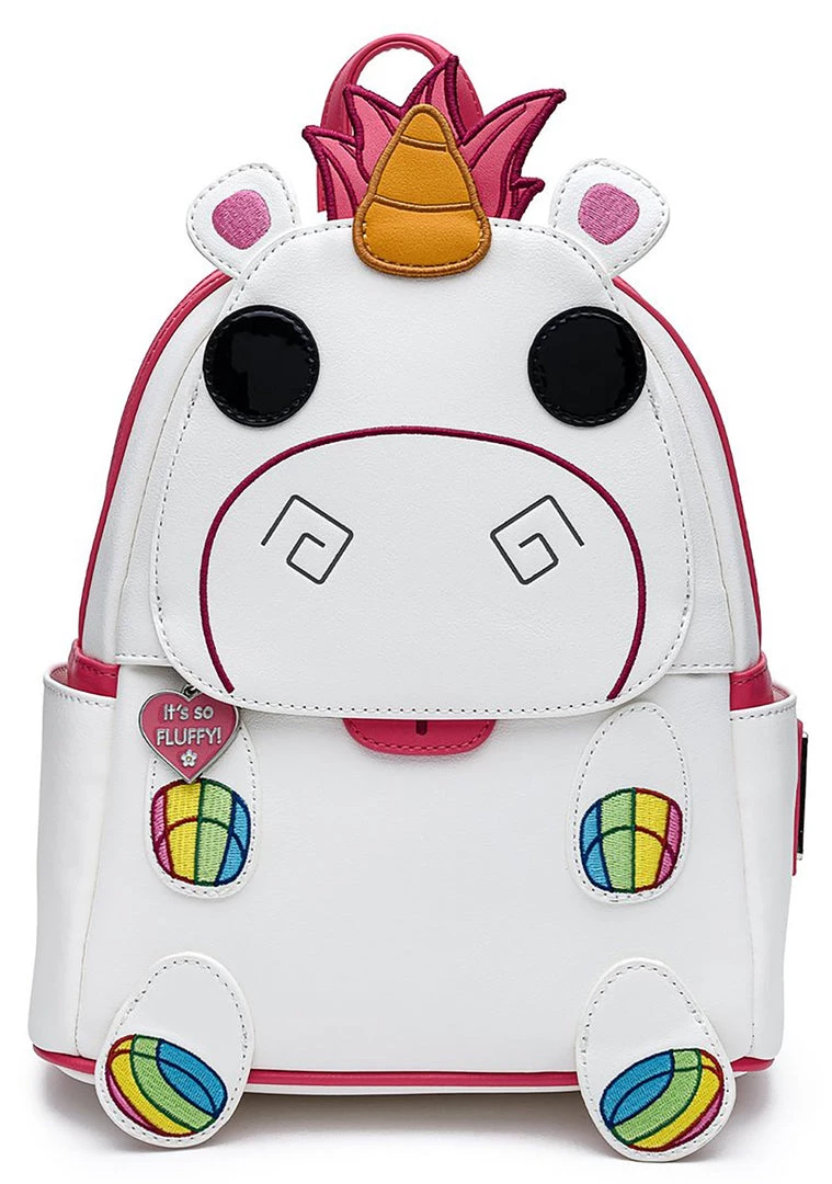 Loungefly X Minions Fluffy Unicorn Cosplay Mini Backpack 4 Loungefly X Minions Fluffy Unicorn Cosplay Mini Backpack