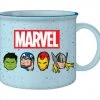 Silver Buffalo Marvel Comics Avengers Faces 20 Oz Ceramic Camper Mug