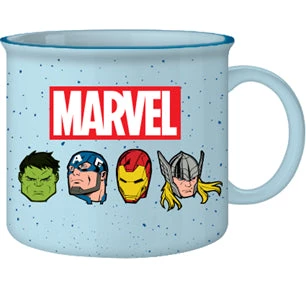 Silver Buffalo Marvel Comics Avengers Faces 20 Oz Ceramic Camper Mug 3 Silver Buffalo Marvel Comics Avengers Faces 20 Oz Ceramic Camper Mug