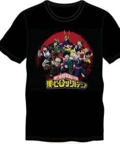 Bioworld Anime My Hero Academia Group Pose Color T-shirt