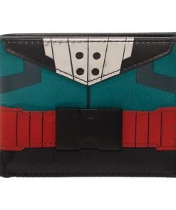 Bioworld Anime My Hero Academia Izuku Midoriya Suit Up Bi-Fold Wallet