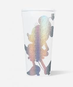 Corkcicle Disney Minnie Mouse Silhouette Sparkle 16 Oz Tumbler