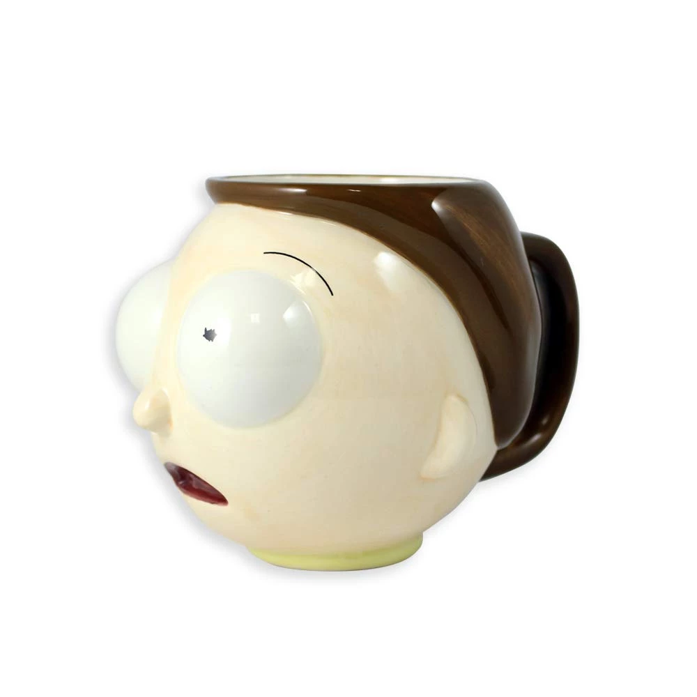 JUST FUNKY Rick And Morty- Ceramic Morty Head Mug 4 JUST FUNKY Rick And Morty- Ceramic Morty Head Mug