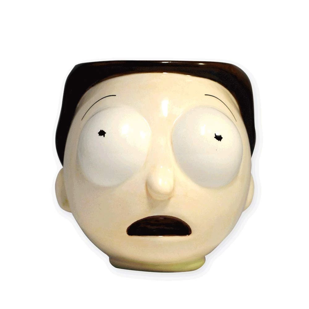 JUST FUNKY Rick And Morty- Ceramic Morty Head Mug 3 JUST FUNKY Rick And Morty- Ceramic Morty Head Mug
