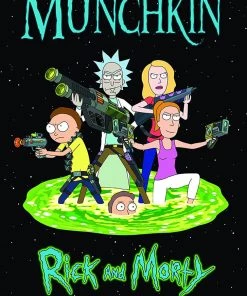 USAopoly MUNCHKIN: Rick And Morty Card Game TV Series