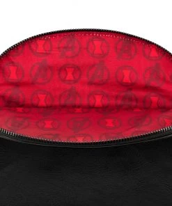 Loungefly Marvel Comics Black Widow Avengers Cosplay Jacket Crossbody Bag Purse 8 Loungefly Marvel Comics Black Widow Avengers Cosplay Jacket Crossbody Bag Purse