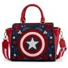 Loungefly Marvel Captain America 80TH Anniversary CrossBody