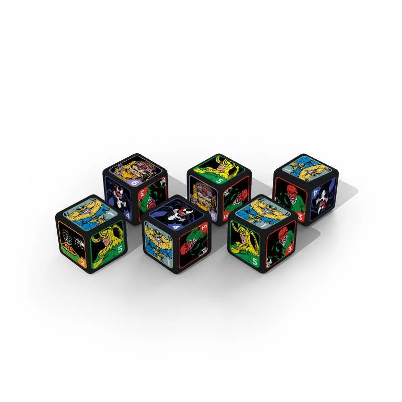USAopoly Marvel Villains Dice Set 4 USAopoly Marvel Villains Dice Set