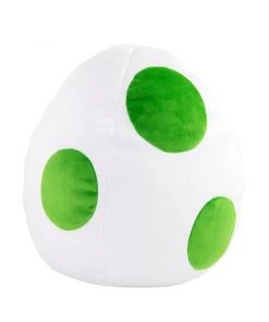 TOMY Nintendo Super Mario Club Mocchi-Mocchi Yoshi Egg 16 Inch Plush Figure - Yoshi Egg Video Games