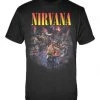 Merch Traffic Nirvana Live Concert Photo Men's T-Shirt 2 Merch Traffic Nirvana Live Concert Photo Men's T-Shirt