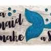 Spoontiques Mermaid Desk Sign 2 Spoontiques Mermaid Desk Sign