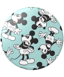 Disney Mickey Mouse Mint Pattern Pop Socket
