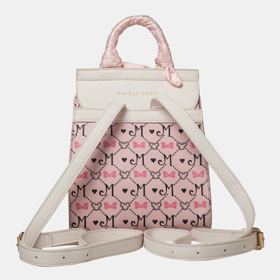 Danielle Nicole Minnie Mouse Monogram Backpack 4 Danielle Nicole Minnie Mouse Monogram Backpack
