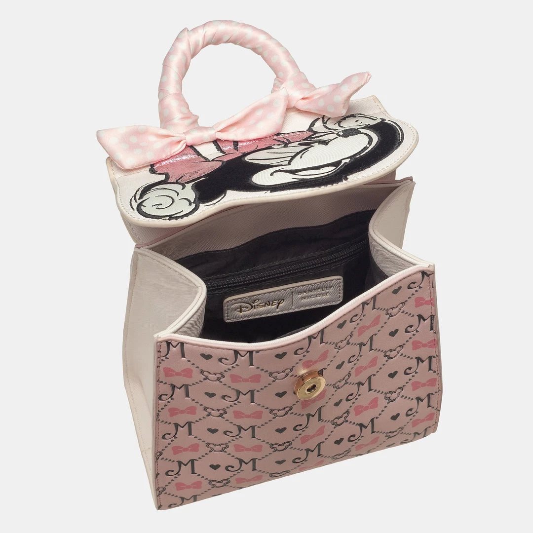 Danielle Nicole Minnie Mouse Monogram Backpack 5 Danielle Nicole Minnie Mouse Monogram Backpack