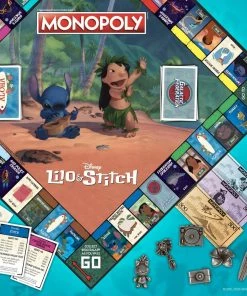 USAopoly Monopoly Disney Lilo & Stitch Board Game