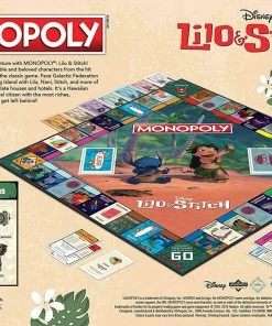 USAopoly Monopoly Disney Lilo & Stitch Board Game