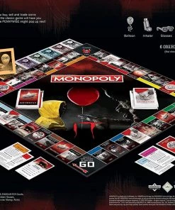 USAopoly Movies Monopoly IT Board Game