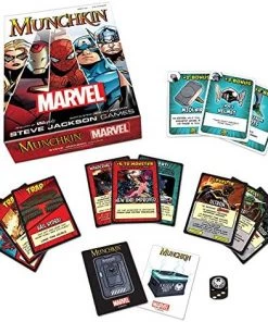 USAopoly Munchkin Marvel Edition