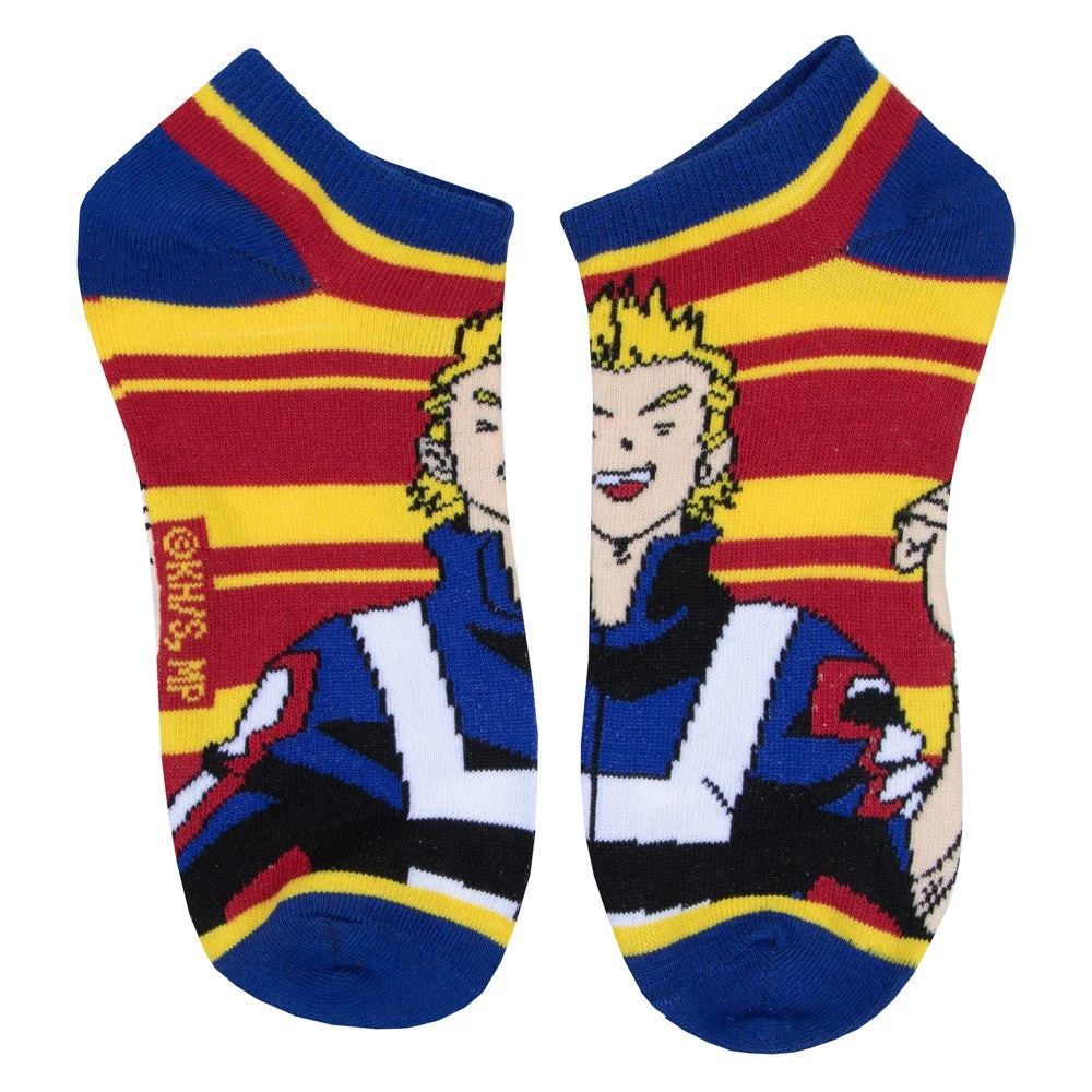 Bioworld My Hero Academia 5 Pair Ankle Socks 5 Bioworld My Hero Academia 5 Pair Ankle Socks