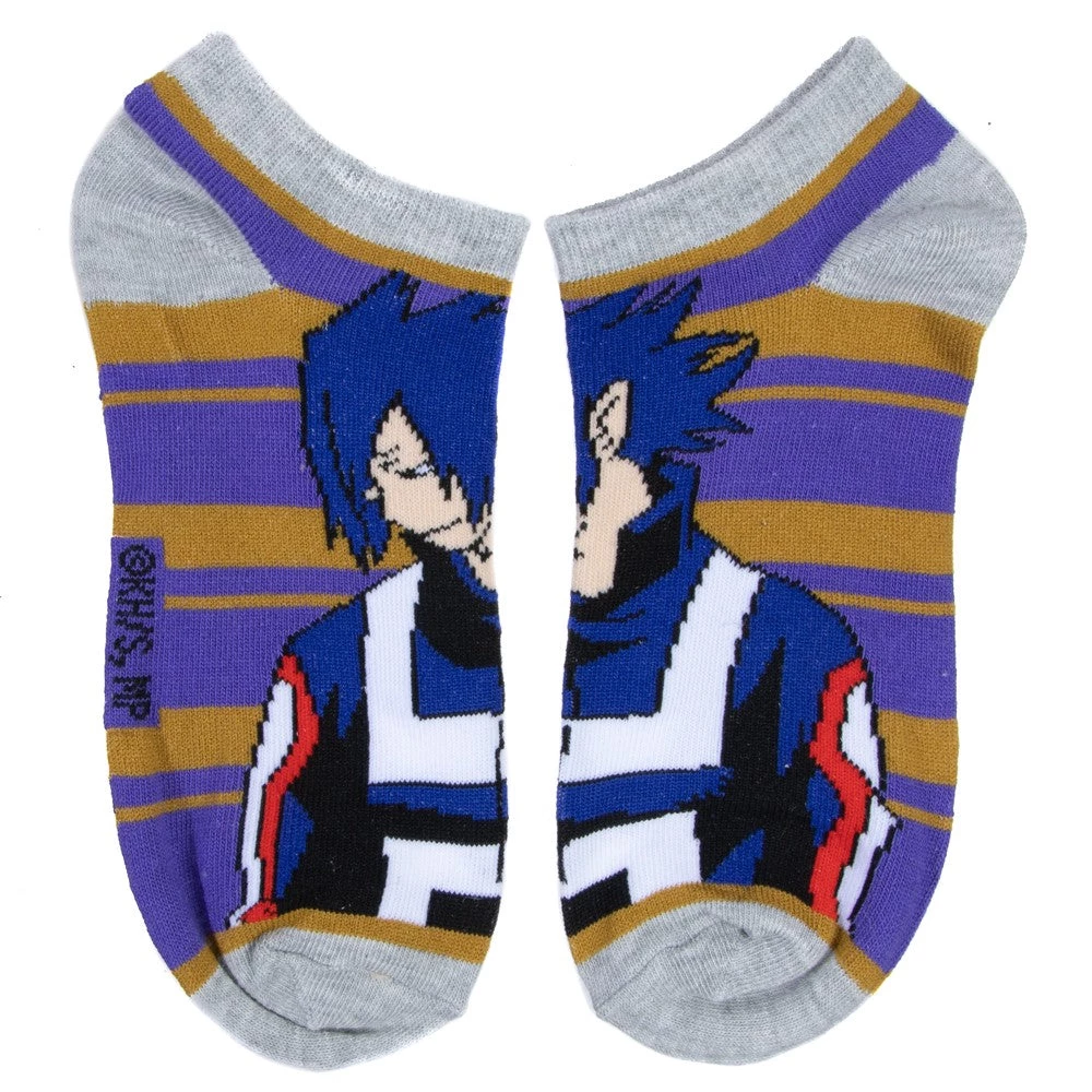 Bioworld My Hero Academia 5 Pair Ankle Socks 7 Bioworld My Hero Academia 5 Pair Ankle Socks