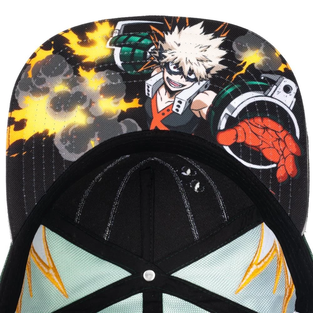 Bioworld My Hero Academia Bakugo Suit Up Snapback 7 Bioworld My Hero Academia Bakugo Suit Up Snapback