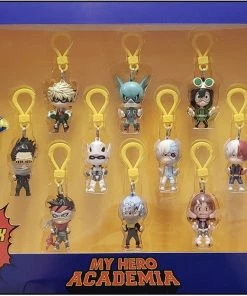 U.C.C. Distributing Anime My Hero Academia Exclusive 12-Piece Backpack Clips Figure Set