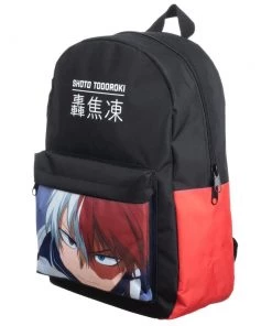 Bioworld My Hero Academia Todoroki Color Block Backpack 12 Bioworld My Hero Academia Todoroki Color Block Backpack