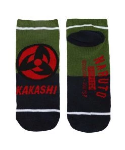 Bioworld Naruto Color Block Ankle Socks Set Of 5