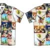 Ripple Junction Naruto Ramen Pattern Button Down Shirt