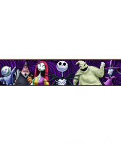Silver Buffalo Nightmare Before Christmas Group Wood Wall Art