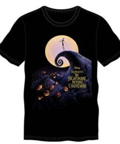 Bioworld Disney The Nightmare Before Christmas Jack Core Black T-shirt