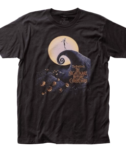Impact The Nightmare Before Christmas T-Shirt, Black Disney