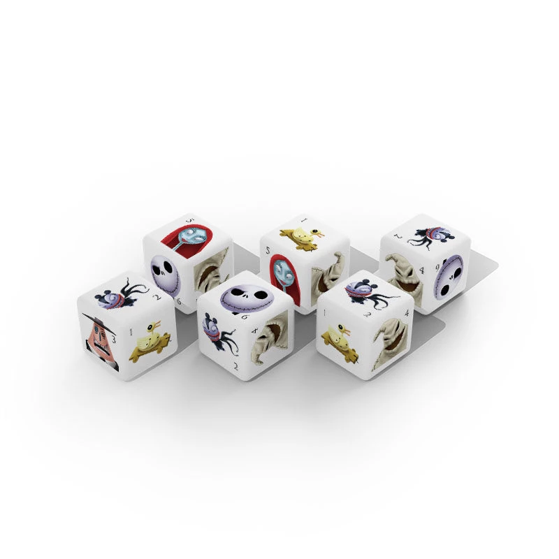 USAopoly Disney The Nightmare Before Christmas Dice Set 4 USAopoly Disney The Nightmare Before Christmas Dice Set