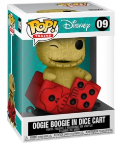 Funko POP Train: Nightmare Before Christmas - Oogie In Dice Cart Vinyl Figure Funko Pops!