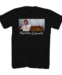 T-Line T-shirts Napoleon Dynamite Napoleon Couch Black Adult T-Shirt