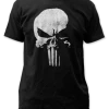 Impact Marvel Comics - The Punisher Adult Fitted T-shirt