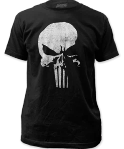 Impact Marvel Comics - The Punisher Adult Fitted T-shirt