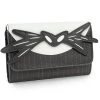 Buckle-Down The Nightmare Before Christmas Jack's Bat Bowtie Pinstripes Women's Wallet Disney 1 Buckle-Down The Nightmare Before Christmas Jack's Bat Bowtie Pinstripes Women's Wallet Disney