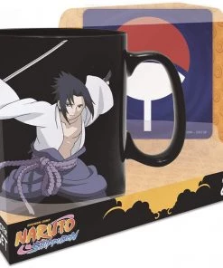 Abysse America Anime Naruto Shippuden - Naruto & Sasuke Magic Mug Set