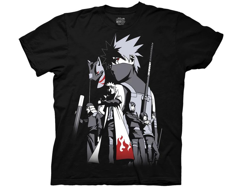Ripple Junction Naruto Shippuden Adult Unisex Kakashi Story Crew T-Shirt 3 Ripple Junction Naruto Shippuden Adult Unisex Kakashi Story Crew T-Shirt