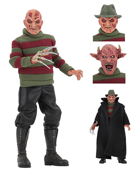 NECA Nightmare On Elm Street - 8” Clothed Action Figure - New Nightmare Freddy 4 NECA Nightmare On Elm Street - 8” Clothed Action Figure - New Nightmare Freddy