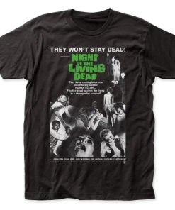 Impact Movies Night Of The Living Dead Movie Poster T-shirt