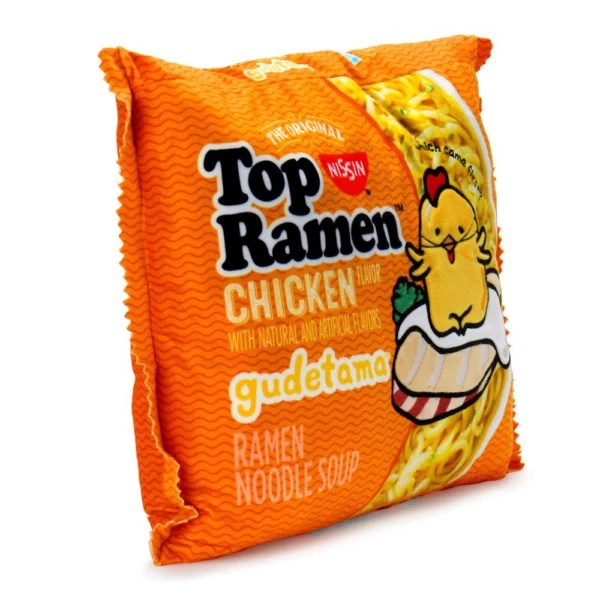 NECA Top Ramen X Gudetama Large Crinckel PLUSH Figures 5 NECA Top Ramen X Gudetama Large Crinckel PLUSH Figures