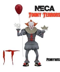 NECA IT Movie (2017) Toony Terrors Series 1 Pennywise Action Figure [2018 Version]