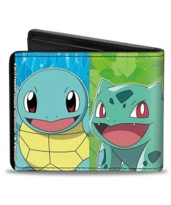Buckle-Down Pikachu & Kanto Starter Pokemon Type Panels Wallet
