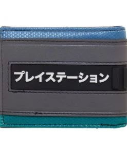 Bioworld Men's Playstation Logo Bifold Wallet Wallets
