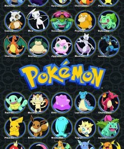 Trends International Movies Pokémon - All Time Favorites Wall Poster